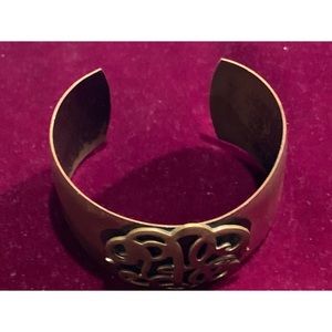 Vintage Metal Copper Bangle.
